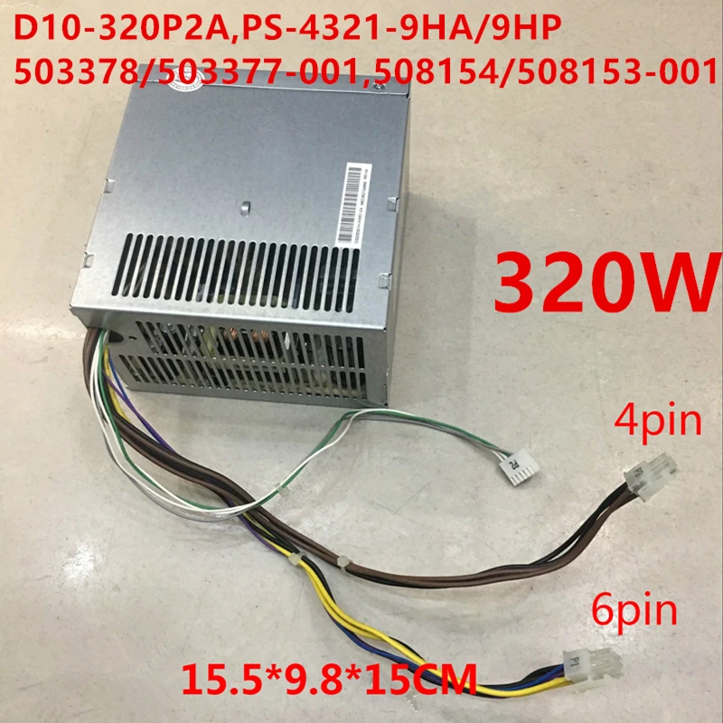 

New Original PSU For HP 8000 8080 8100 8180 8200 8280 8300MT 320W Power Supply D10-320P2A PS-4321-9HA PS-4321-9HP D12-320P1B