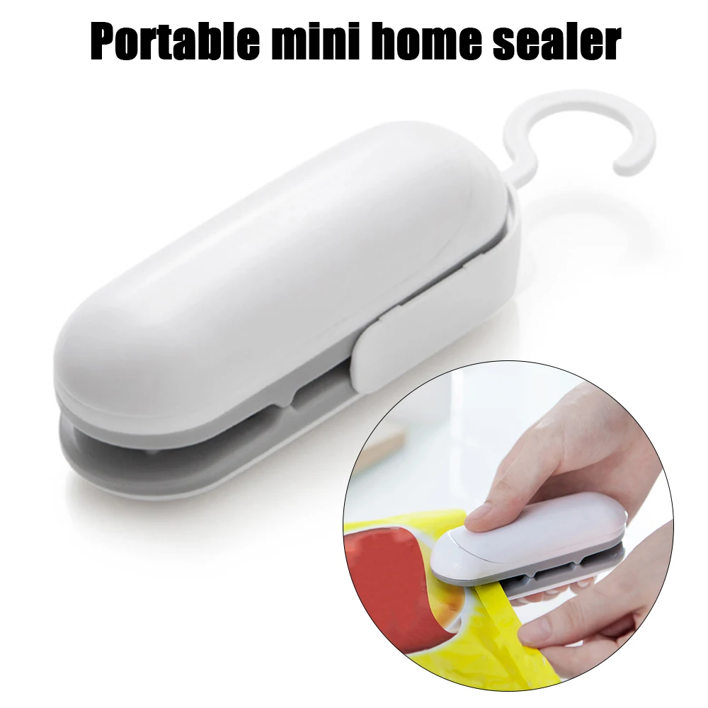 Портативная мини машина для запечатывания бытовой пластиковый пакет пищевых
