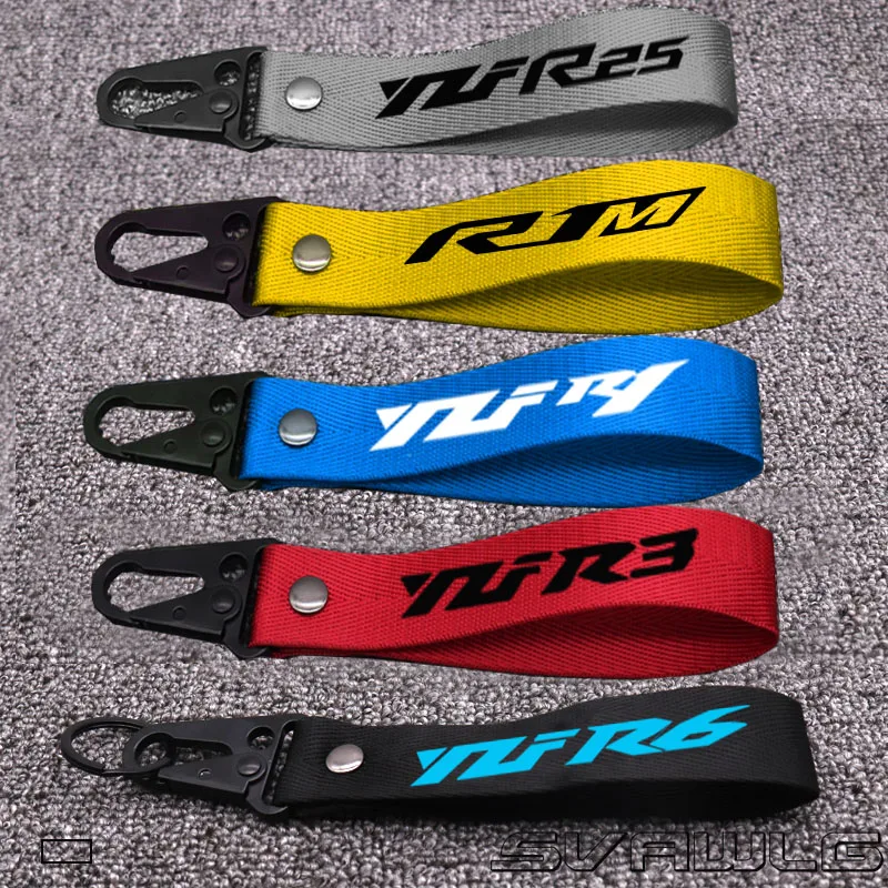 Брелок для ключей с ремешком мотоцикла 3d-брелок Yamaha R15 R1 R25 R3 R6 R1M YZFR1 YZFR6 YZFR3 YZFR25 YZFR15 |