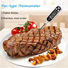 Светодиодный термометр для мяса, пищевой прибор для удара, термометр для барбекю, воды, молока, масла, жидкости, духовки, цифровой датчик температуры, кухонные инструменты для готовки