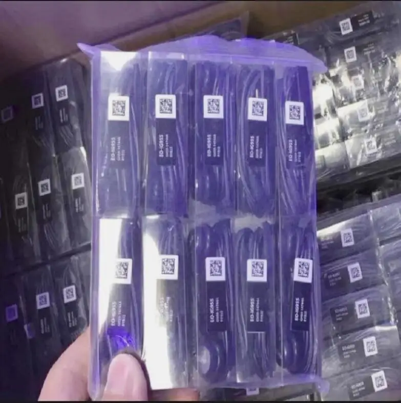 100 шт./лот Высокое качество гарнитура наушники вкладыши с функцией