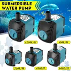 Погружной фонтан 36101525 Вт, бесшумный фильтр, водяной насос для аквариума, пруда