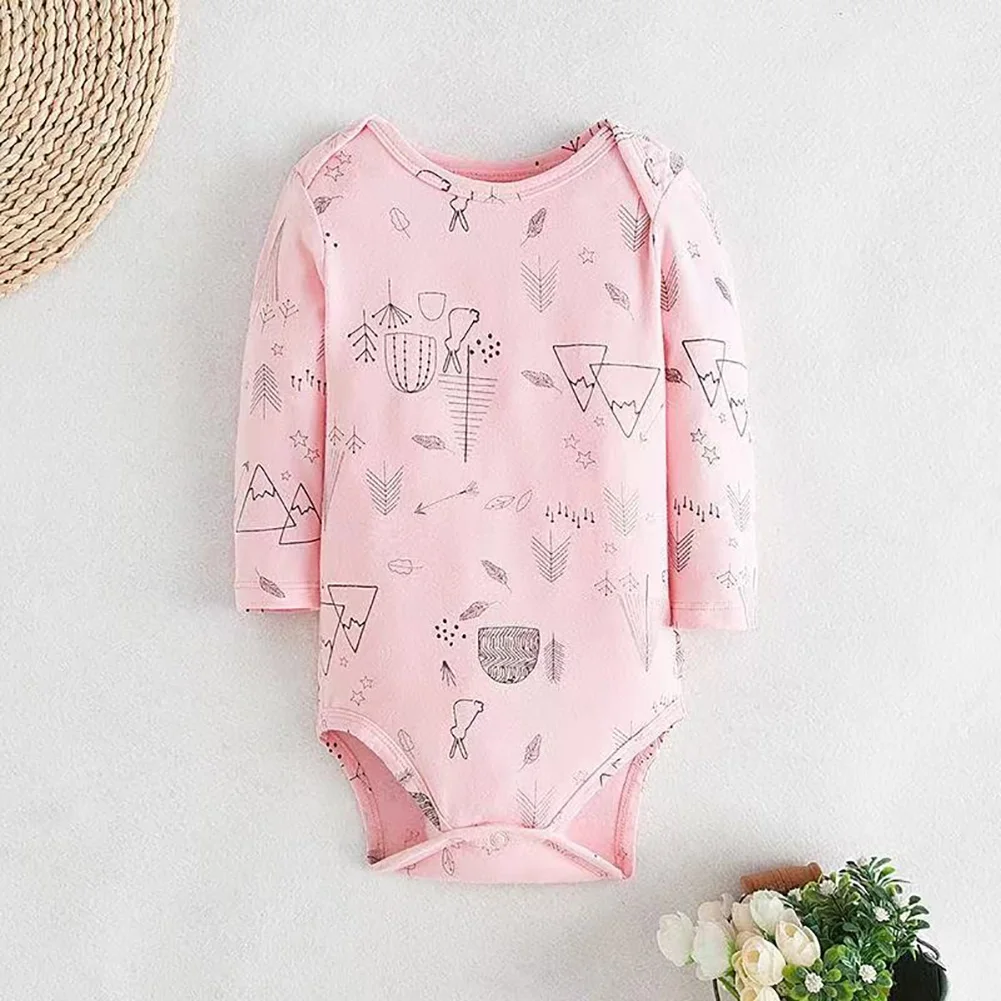 

Детские комбинезоны полная луна детская одежда для ягодиц комбинезон с длинным рукавом комбинезон для новорожденных треугольный Летний ко...