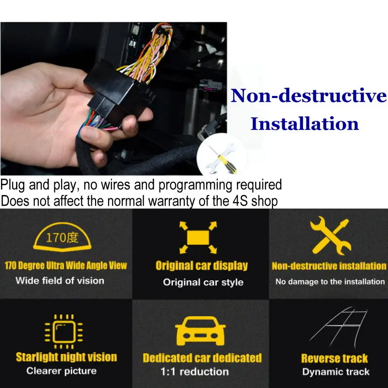 

HD Front Rear Reverse Camera For Audi A1 8X 2011-2018 2019 2020 Car DVR Original Screen Upgrade Decoder Parking Assist System