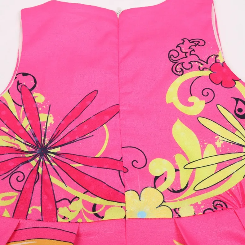 С рисунком из мультфильма Мой маленький Платье для маленьких девочек костюм