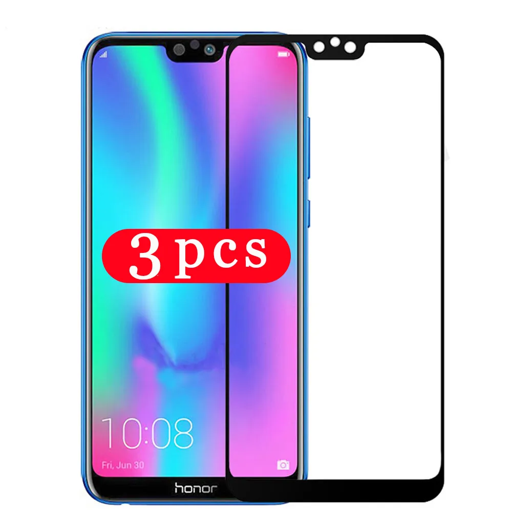 

3Pcs cover protective film for huawei honor play 9A 9X pro 9N 9i 9C 9S 9 lite tempered glass phone screen protector smartphone