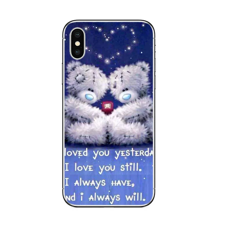Me To You потрёпанный плюшевый медвежонок силиконовый чехол для телефона iphone 6 6S 7 8 PLUS