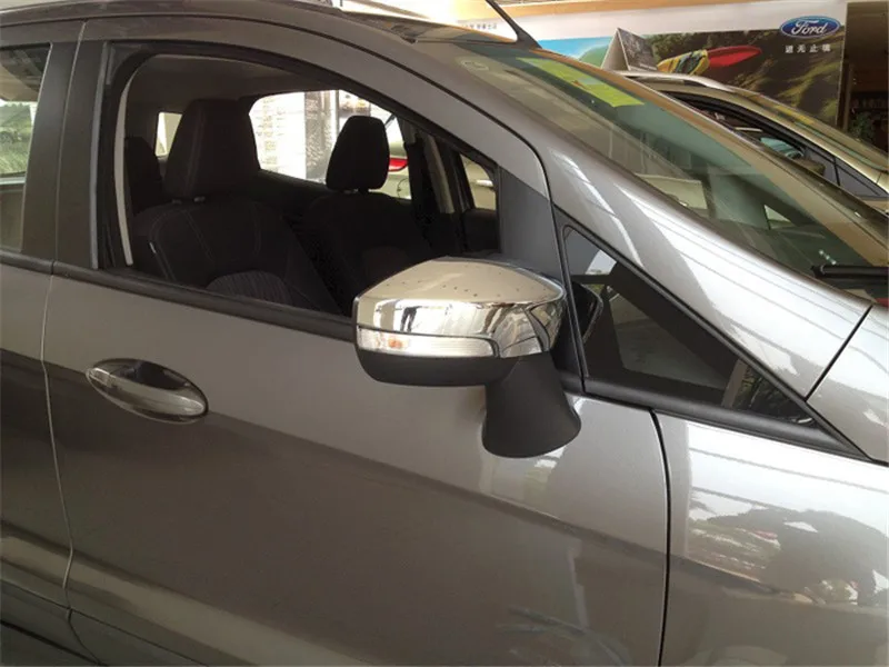 

Автомобильный Стайлинг для Ford Ecosport 2013-2018, автомобильные чехлы, хромированная крышка для зеркала заднего вида, отделка/украшение для зеркала...