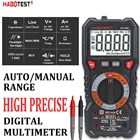 Высокоточный цифровой мультиметр HABOTEST HT118, 6000 отсчетов, 1000 В переменногопостоянного тока, Омметр, Гц, Бесконтактный индикатор напряжения