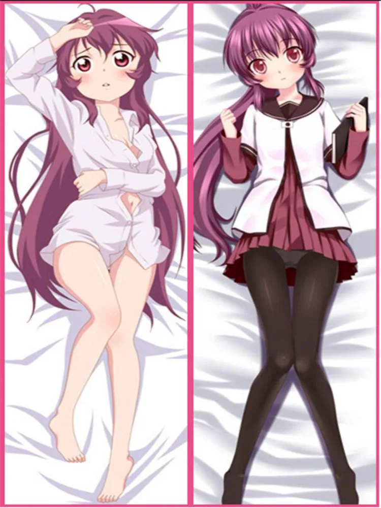 2018 July аниме Yuruyuri персонажи Akaza Akari обнимающая подушка для тела Чехол Dakimakura