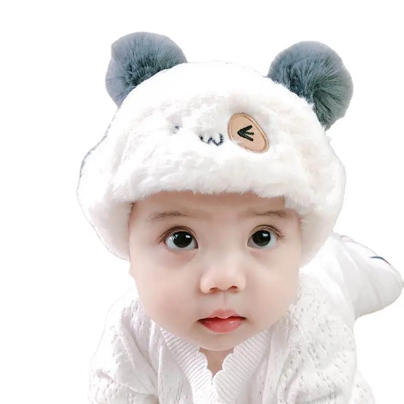 

Autumn and winter warm hat suitable for baby's lovely animals warm and comfortable thickened ear protection children's HatWinter