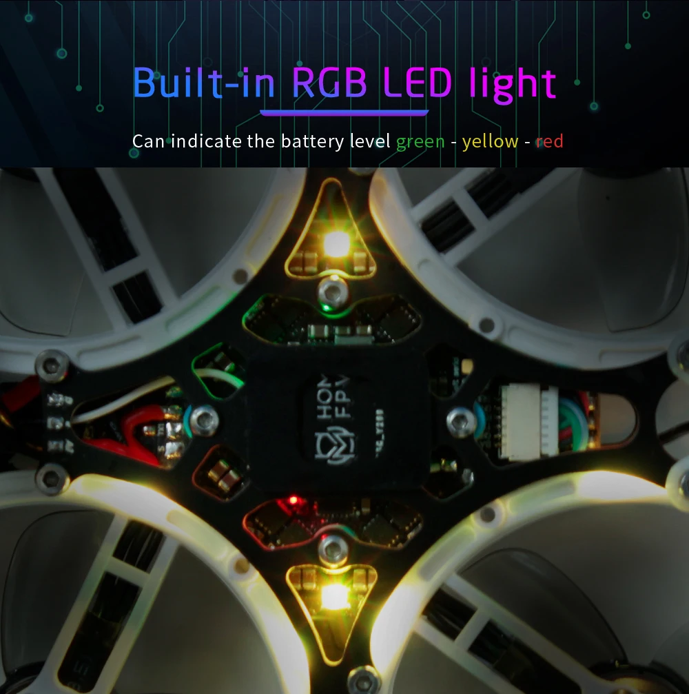 HOMFPV Micron RS Cinewhoop DJI HD 95MM Racing Drone RC Quadcopter Nebula Nano Camera Caddx Vista VTX |