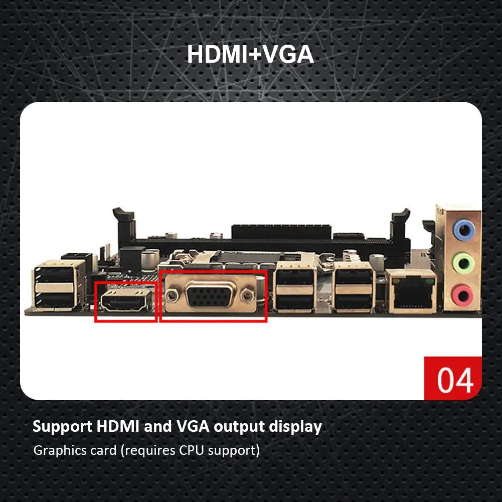 Материнская плата для настольного компьютера 1155 Pin ЦП Все Твердотельные