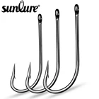 Рыболовные крючки Sunlure 500 шт.лот серия O'shaughnessy джиг-Крючки с зазубринами 2-1-10-20-30-40-50 # одиночные рыболовные крючки