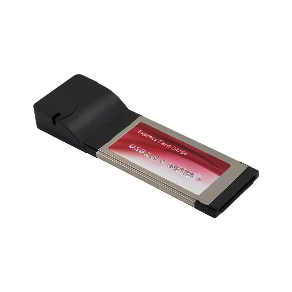 Express Card ExpressCard 34 мм до usb2.0 + eSata жесткий диск SSD адаптер SATA sil3531 Чипсет | Компьютеры и
