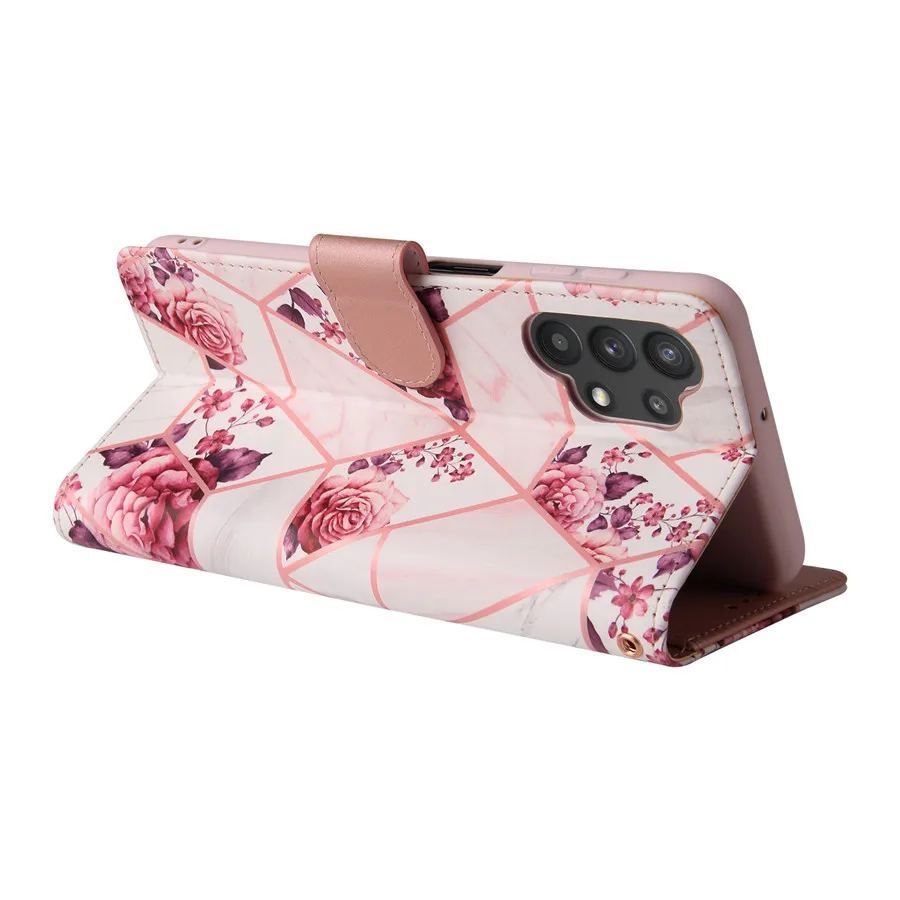 

Marble Luxury Flip Case For Samsung Galaxy A32 5G Leather Wallet Case for Galaxy A32 SM-A326B Stand Cover for Galaxy A32 Fundas