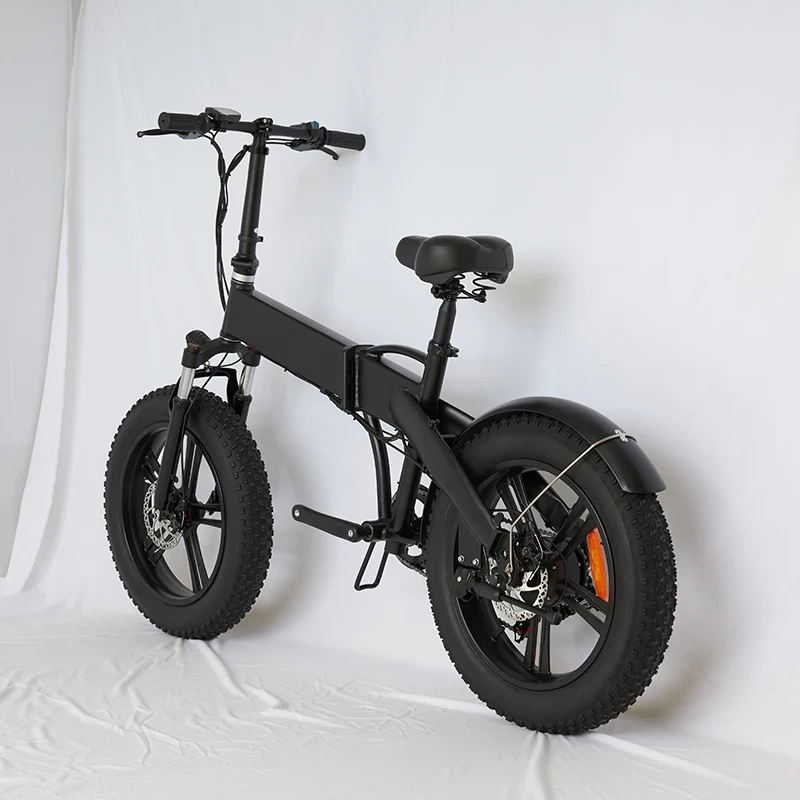 Günstig 20 Zoll 4,0 Fett Reifen 48V 9,6 A 350W/500W Bürstenlosen Motor Folder Elektrische Fahrrad