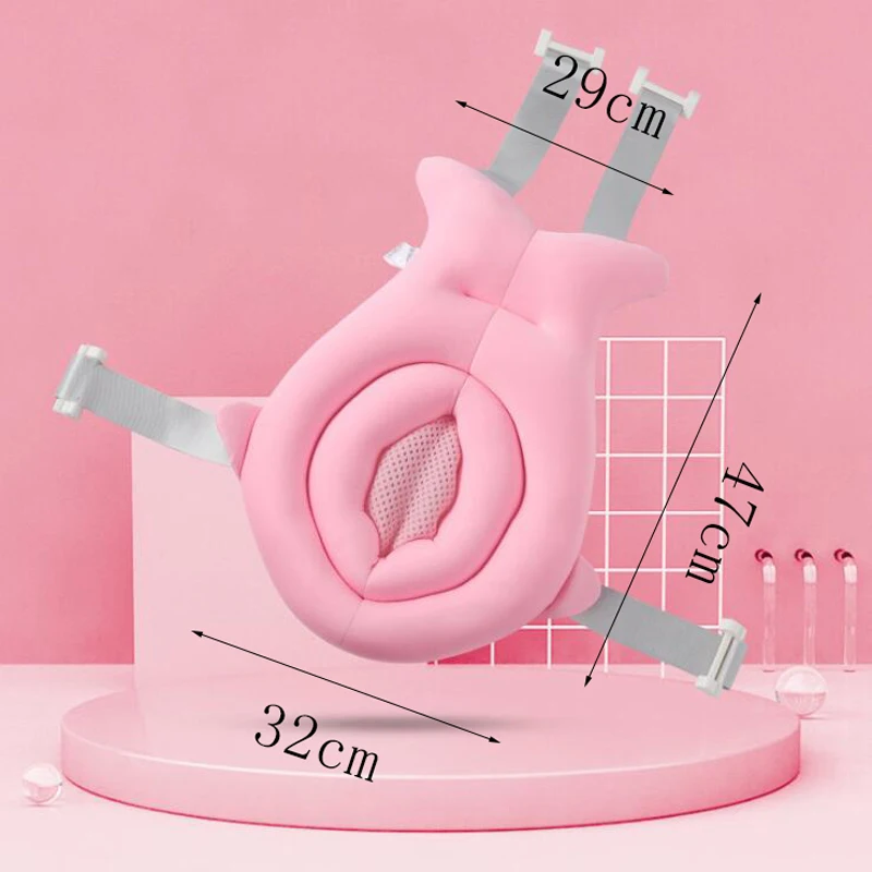 

Adjustable Baby Bath Net Bed Bathtub Shower Antislip Mat Seat Bathroom Ondersteuning Kussen Matten Accessories Soft Pillow