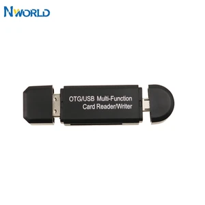 Универсальный OTG TFSD E-ридер Nworld, высокоскоростной, флеш-диск USB 2,0, адаптер для чтения карт OTG, для аксессуаров для ноутбуков с Micro sd