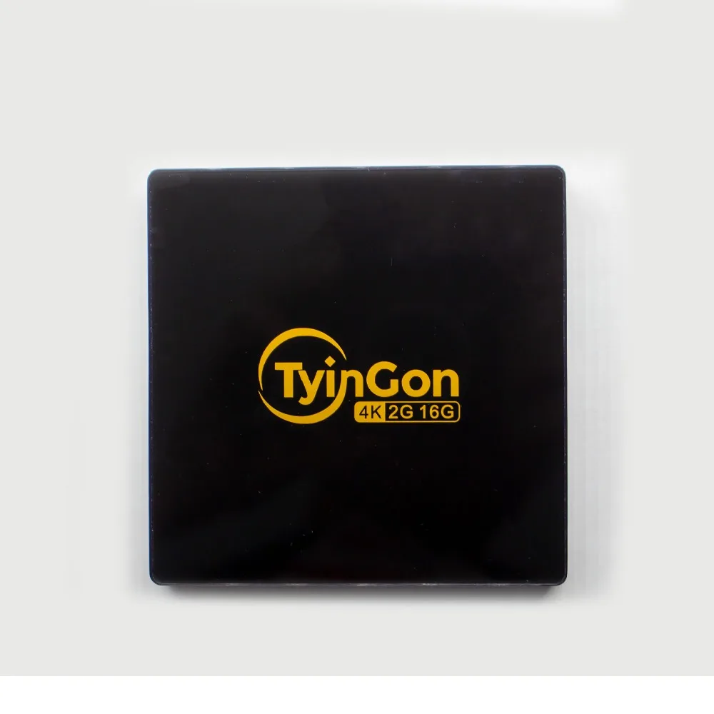 TyinGon Android ТВ приставка 2G16G 4G32G 4K H.265 Смарт ТВ приставка с 1 год iptv
