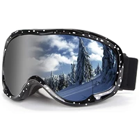skiing eyewear double layers ski goggles uv400 anti fog ski mask case men women winter snowboard glasses snowboarding snowmobile