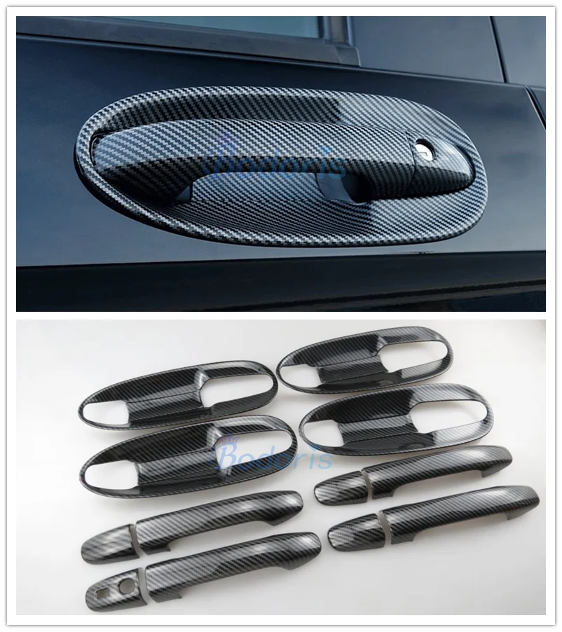 Чехол из углеродного волокна для отделки чаши Smart Hole 2014-2019 аксессуары Mercedes Benz Vito