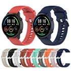Силиконовый ремешок Easyfit, совместимый с цветными часами Xiaomi, спортивный ремешок для цветных часов Mi, аксессуары для наручных часов