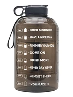 1 gallon portable sports water bottle leakproof bpa water jug water cup drink bottle fitness gym outdoor camping bike bottle