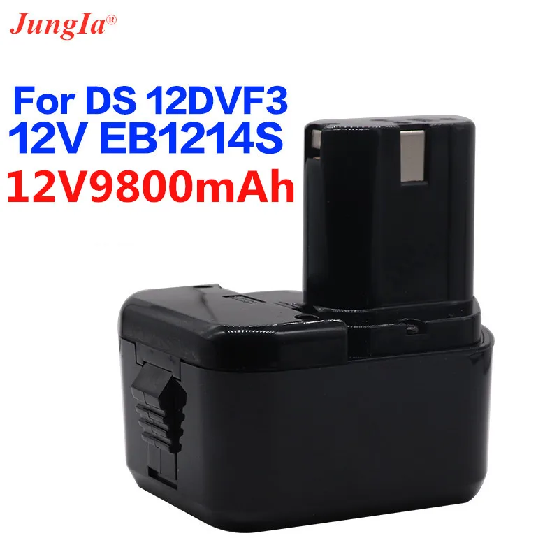 Аккумуляторная батарея 12 В 9800 мАч Ni CD для беспроводной дрели Hitachi EB1214S DS12DVF3 EB1212S