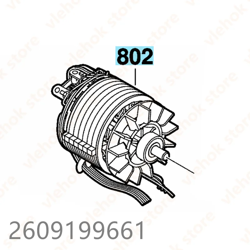 Бесщеточный двигатель постоянного тока для BOSCH GDR12V EC GDS12V 115 GDR10.8V PS82 GDS10.8V PS42 110