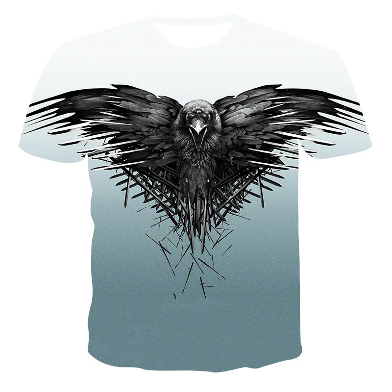 

Summer Casual Men Women Anime T Shirt Fashion 2020 New Short Sleeve Creativity Skull Print T-Shirts The 3D Printing Streetwear