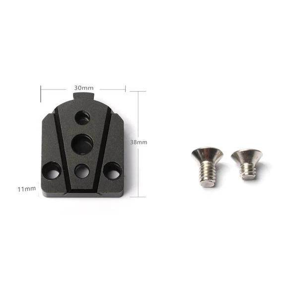 MQR-10 Mini Quick Release Mount Plate fr Camera Monitor Handle Remote Battery Attach | Электроника