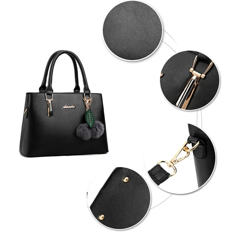 

Crossbody Bag Leather Handbag Women's Shoulder Bags Mobile Phone Tote Travel Satchel