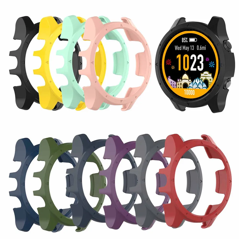 

For Garmin Forerunner 935 Protective Watch ase Cover Smartwatch Bracelet Case Anti-scratch Shockproof Shell Unisex Colorful