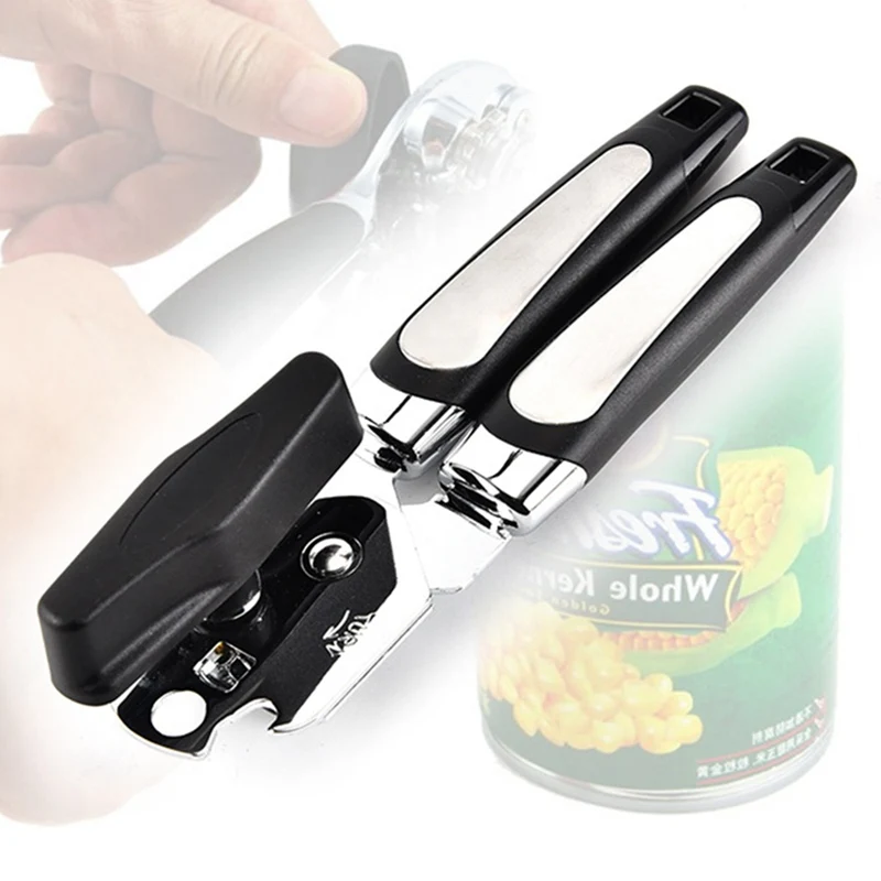 

Многофункциональная нержавеющая сталь профессиональный ручной консервный нож открывалка для пивных бутылок кухонный гаджет