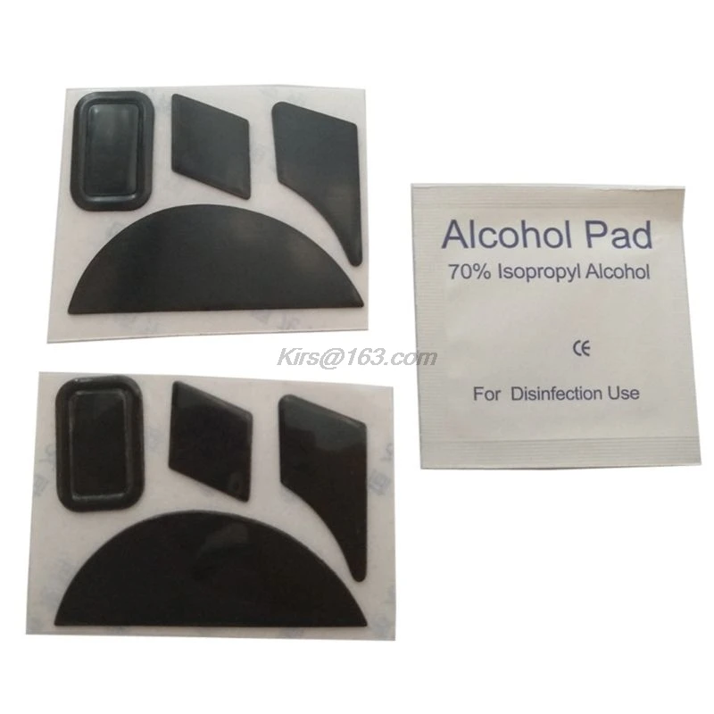 2 шт. 0 6 мм толщина замена мыши Ноги коньки для Razer Naga 2014/ Hex V2 мышь|Аксессуары мышей