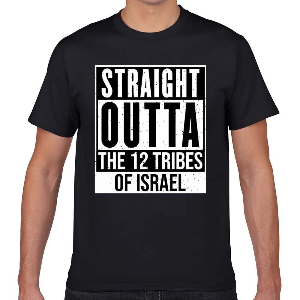 

Tops T Shirt Men black hebrew israelite O-Neck Vintage Geek Short Male Tshirt