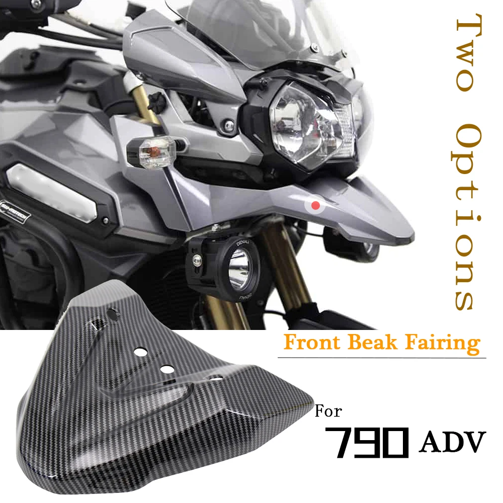 

New For 790 ADV 790ADV Motorcycle Front Wheel Fender Beak Nose Cone Guard Extension Cover Cowl Fairing
