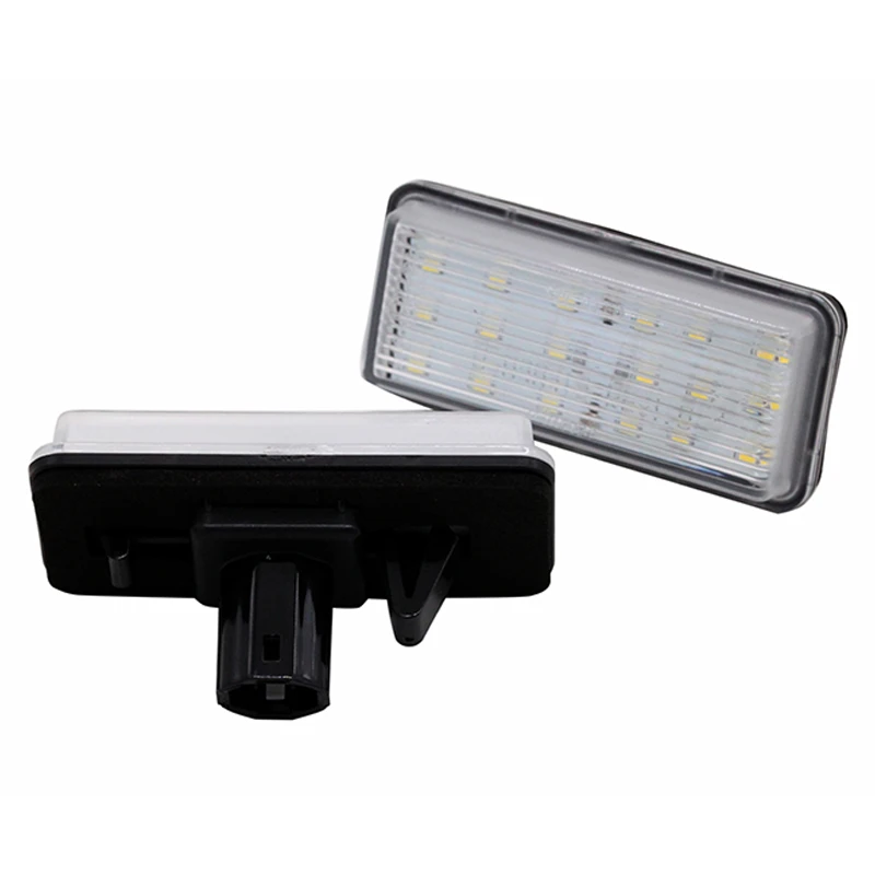 Светодиодная светильник для номерного знака 2 фонаря 18 # без ошибок Lexus