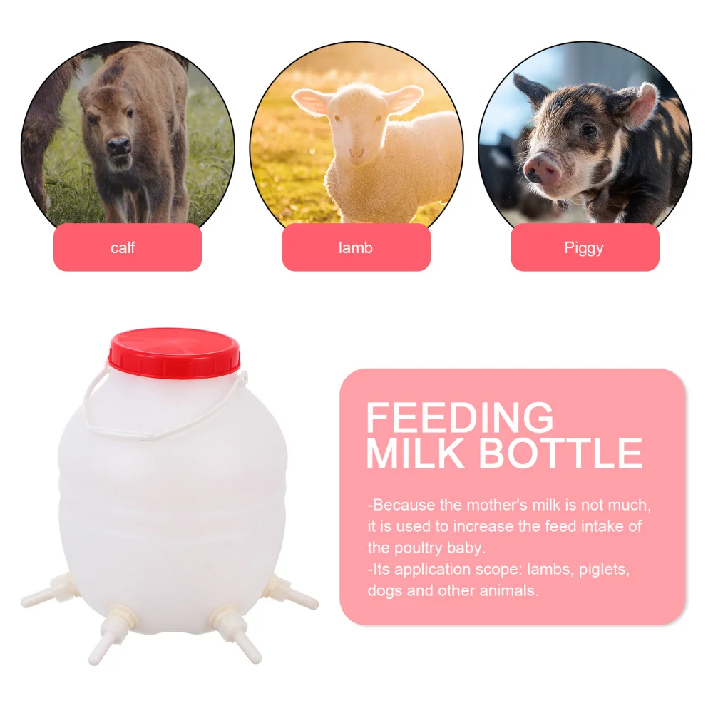 

Lamb Feeder Bottle Automatic Nursing Bucket Breastfeeding Device