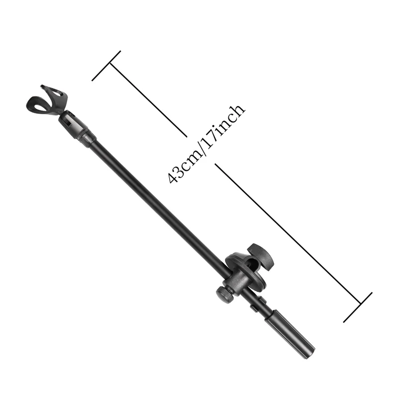 Регулируемый складной штатив для микрофона стойка с зажимами выступлений