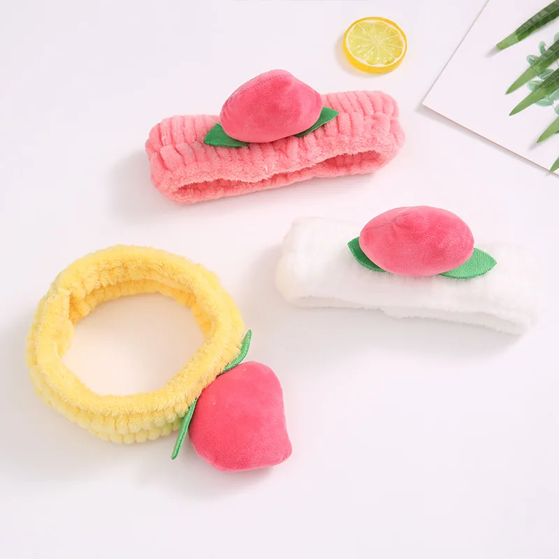 Женская повязка на голову с бантом мягкая флисовая аксессуар для волос в