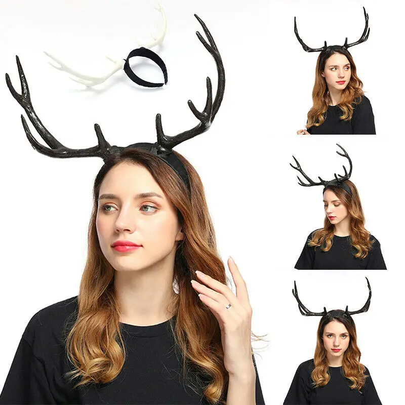 Новый 2020 милый в готическом стиле повязка на голову костюмы Хэллоуин ветви