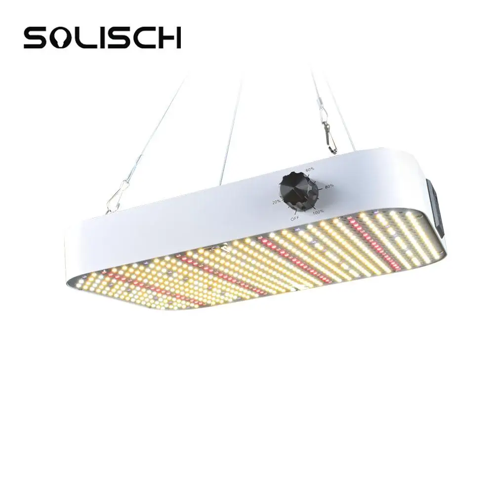 

SOLISCH dimmable phytolamp for plants sunlike full spectrum 600W led grow light for indoor grow tent seedling veg blooming