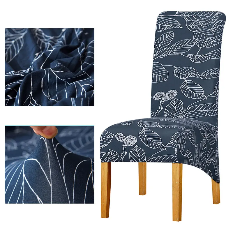 Чехол для стула большого размера Декоративные Чехлы из спандекса с высокой