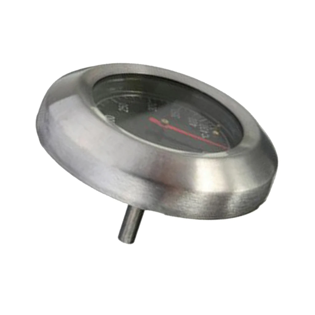 Нержавеющая сталь барбекю уголь гриль яма древесины курильщик датчик