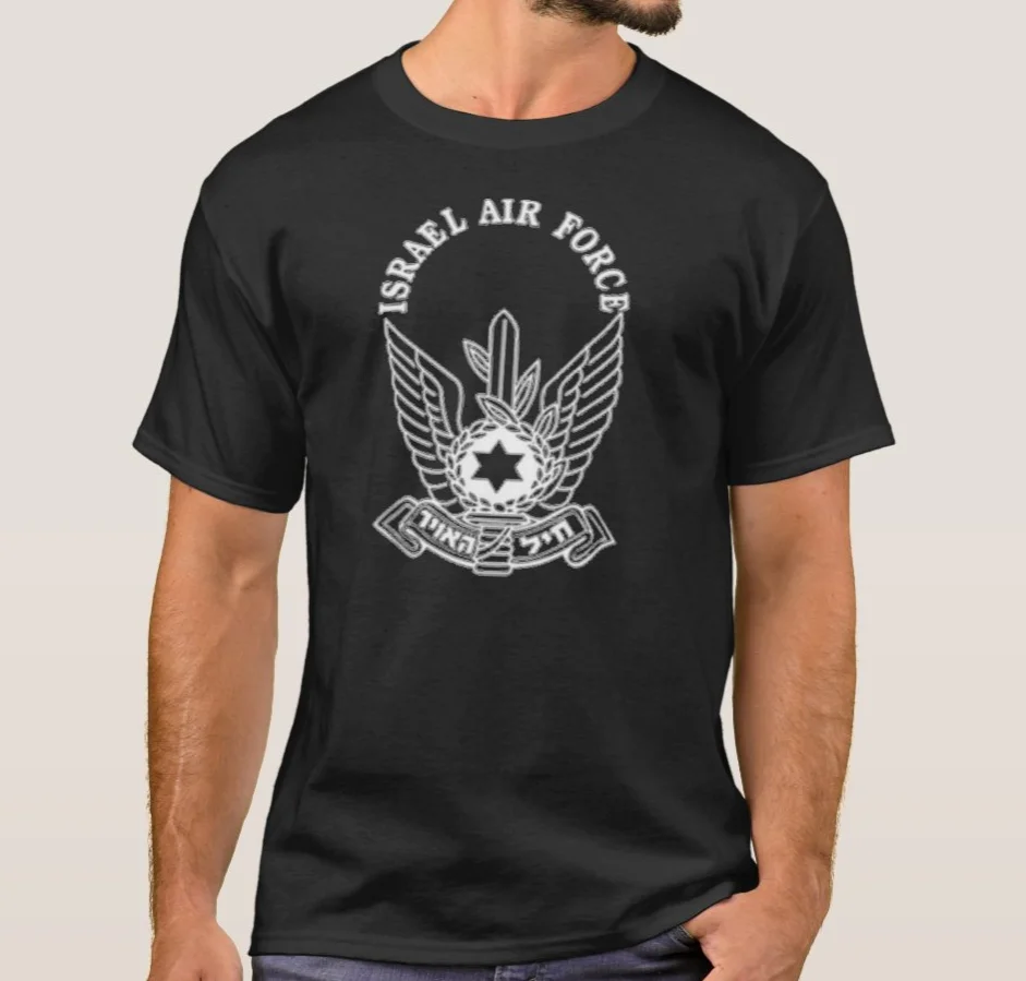 

Israeli Army Air Force Emblem T-Shirt. Summer Cotton Short Sleeve O-Neck Mens T Shirt New S-3XL