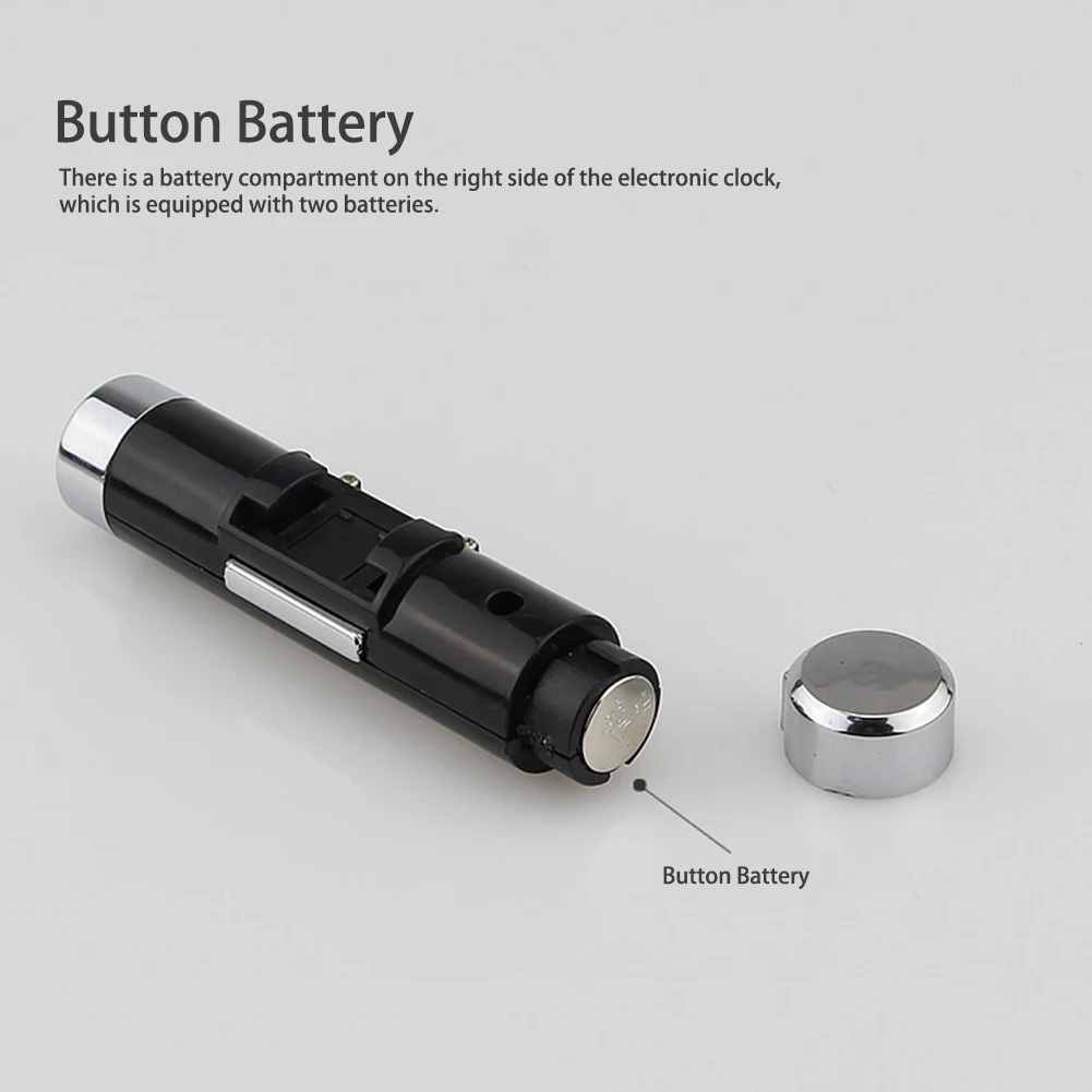 2 в 1 автомобильные электронные часы с термометром и ЖК-дисплеем | Автомобили