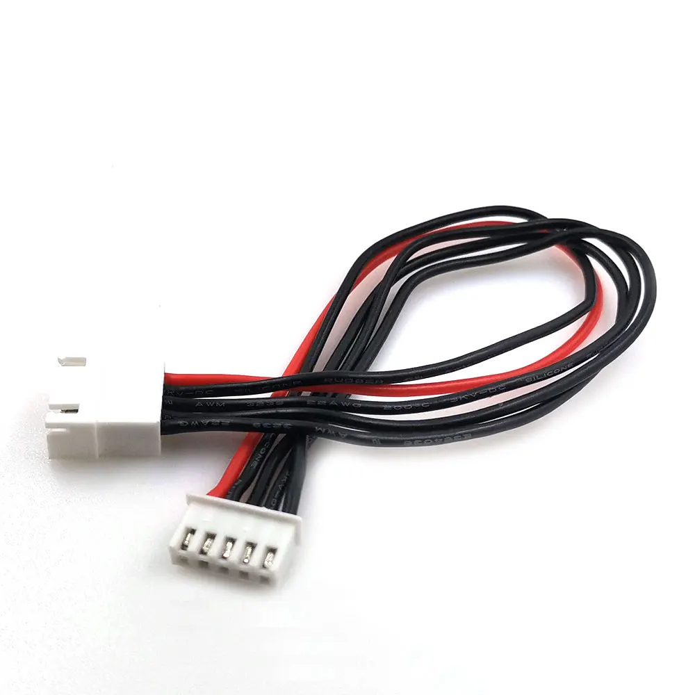 5 шт лот jst xh 2s 3s 4s 6s 20 см 22awg мягкий силико
