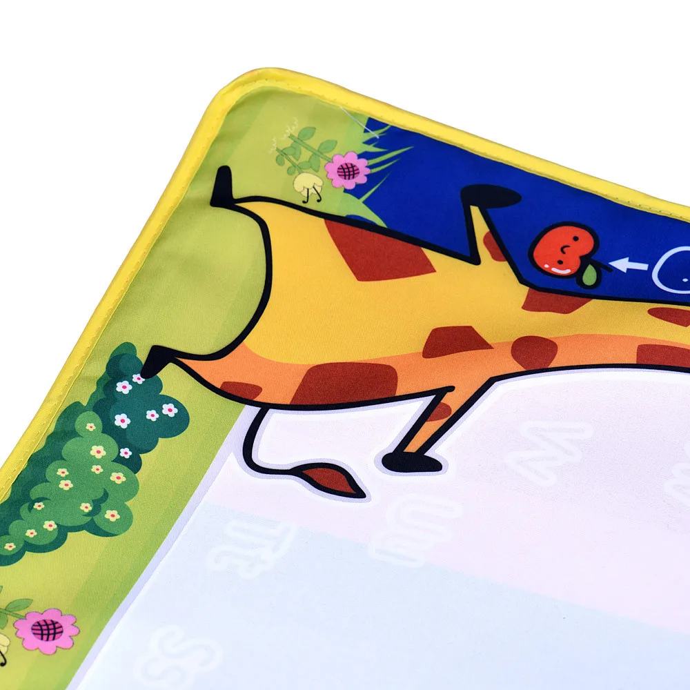 74 см х 49 коврик для рисования водой доска волшебная ручка подарок обучение